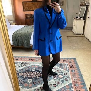 🔪Cool AF 80's silk blazer🗡️